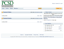 Tablet Screenshot of media.parmacityschools.org